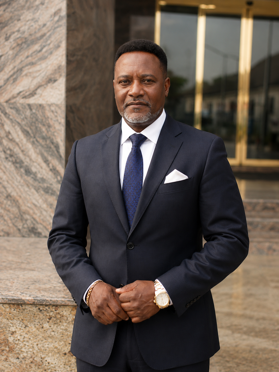 Portrait of Samuel Izundu